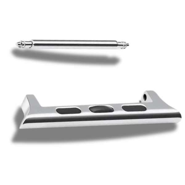2 x Adaptor curea de ceas 20-22 mm pentru Apple Watch 45mm 44mm 42mm 41mm 38 mm - imagine 5