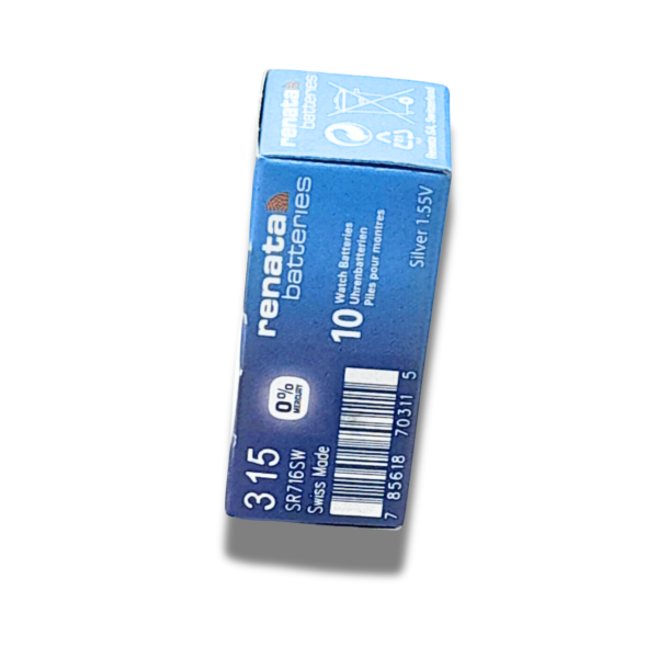 Cutie 10 Baterii Renata 315 SR716SW - imagine 3