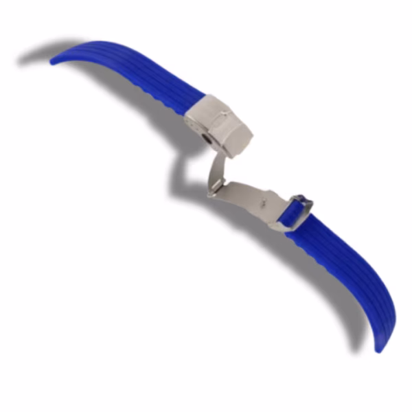 Curea Ceas din Silicon, Imprimeu Liniar, Uni, Catarama Argintie, 18, 20, 22mm, Culoare Neagra, Roșie, Albastră - imagine 10
