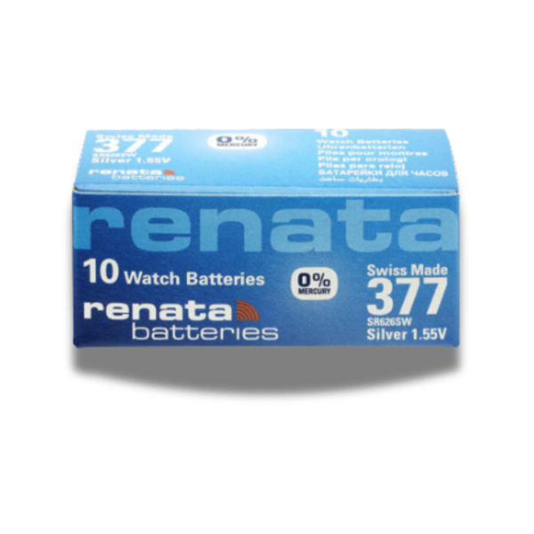 Cutie 10 baterii Renata 377 SR626SW