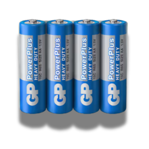 Baterie zinc Powerplus GP AA (R6) infoliat, 4 bucati