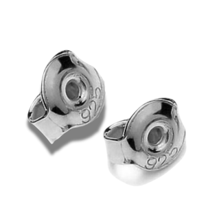 2 x Fluturas argint 925 4.5mm