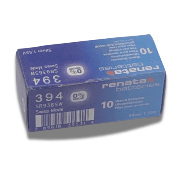 Cutie 10 Baterii Renata 394 SR936SW 1, 55v 79 mAh - imagine 2