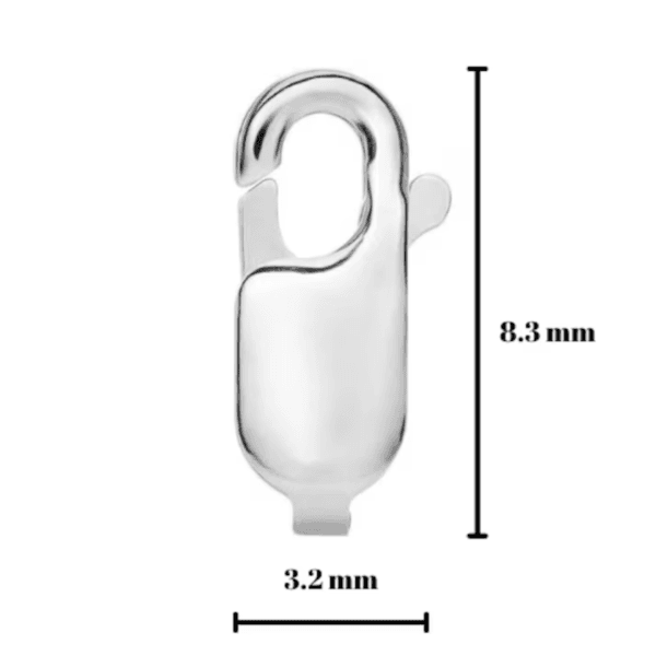 Inchizatoare Lobster Argint 925 8.3 x 3.2 mm - imagine 2
