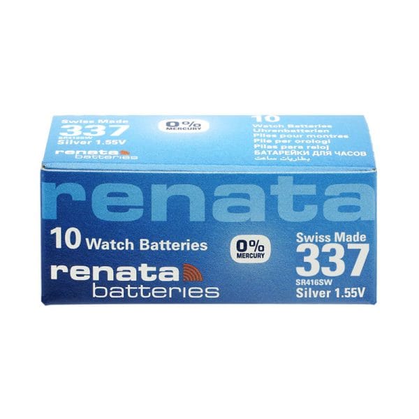 Cutie 10 Baterii Renata 337 SR416SW Swis Made