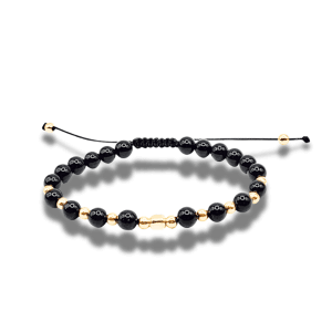 Bratara Argint 925 Placata Cu Aur Galben 18k Si Pietre