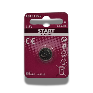 Baterie alcalină Start AG13 / LR44 / 357, 1, 55V, tip pastilă
