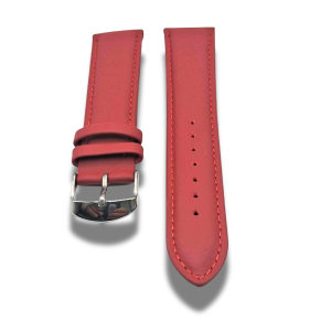 Curea Eleganta pentru Ceas din Piele Rosie 20mm