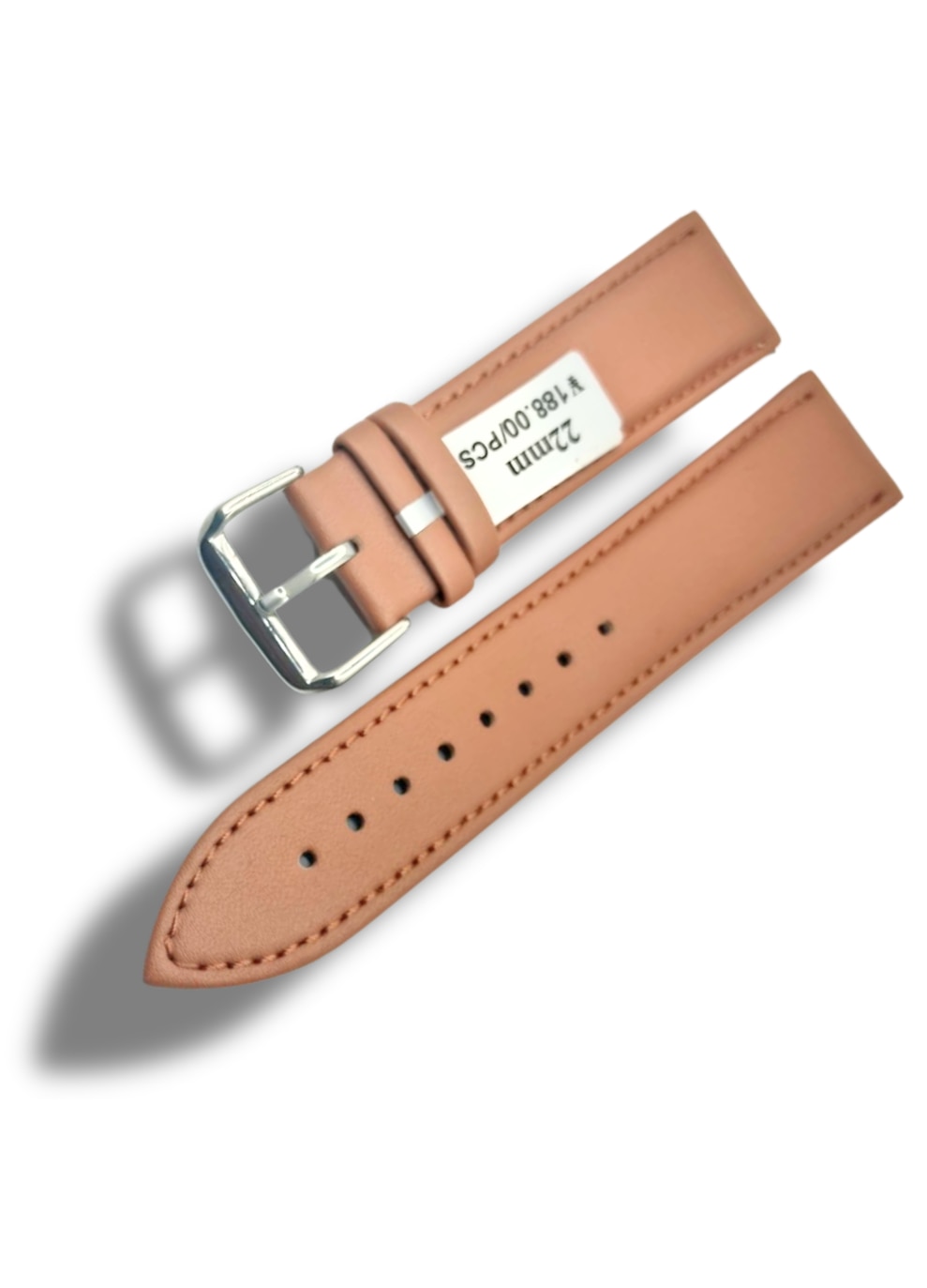 Curea Ceas Piele Naturala, 22 mm, Catarama Clasica