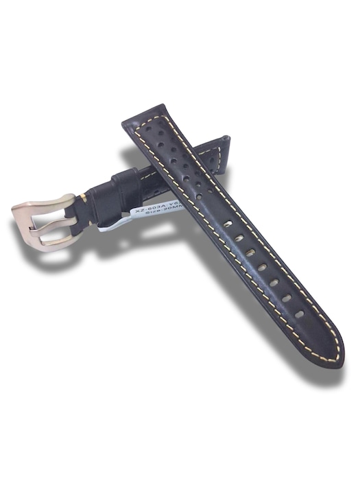 Curea Ceas Neagra 22 mm Design Sport Racing