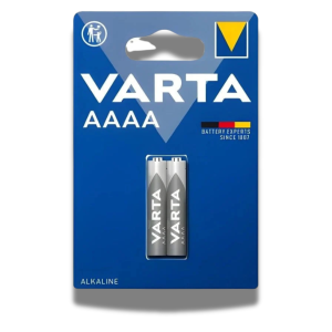 Set 2 baterii alkaline, AAAA (LR61), Varta, L100398